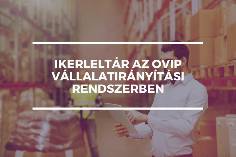 Ikerleltár az OVIP Vállalatirányítási rendszerben