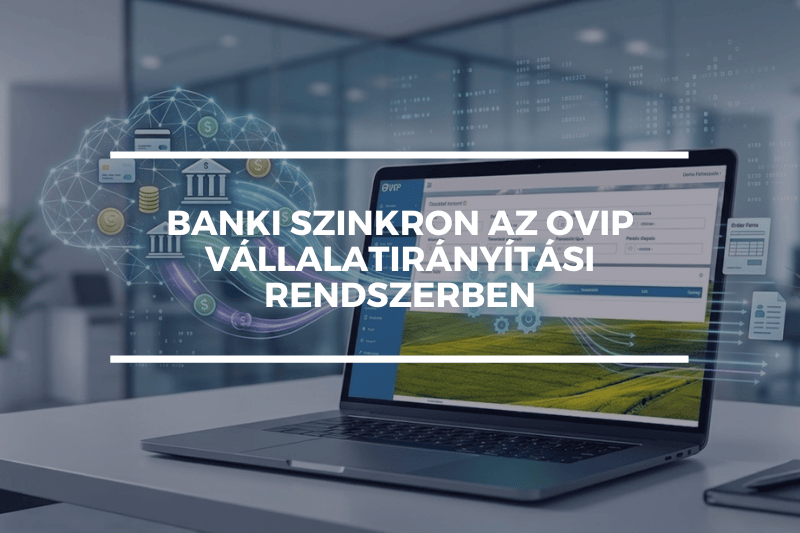 Banki szinkron az OVIP vállalatirányítási rendszerben