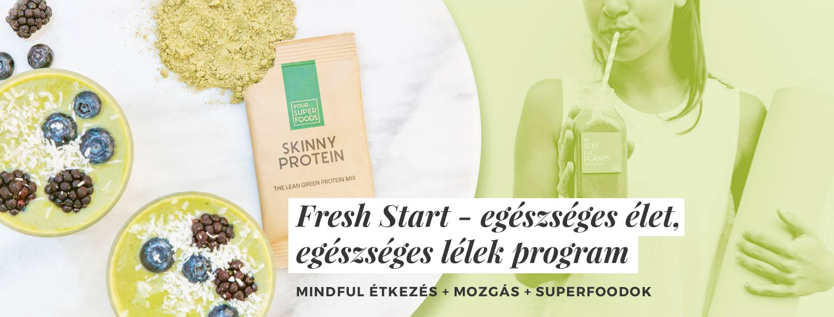 Fresh Start - egészséges élet, egészséges lélek program - Alap
