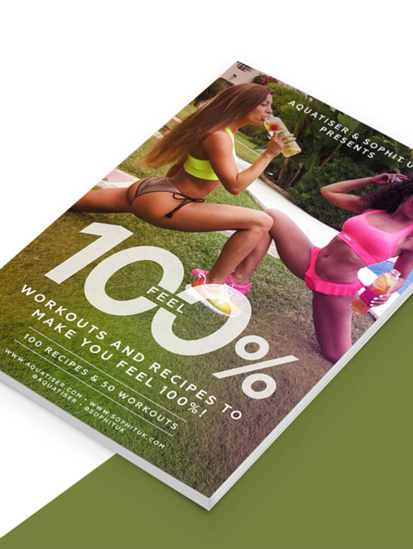 Feel 100% Recipe and Workout Book