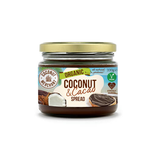 Kókuszlekvár kakaós 330g