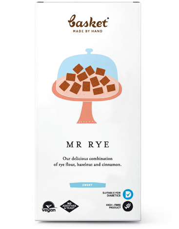 Mr Rye - fahéjas, mogyorós lapocskák 100g