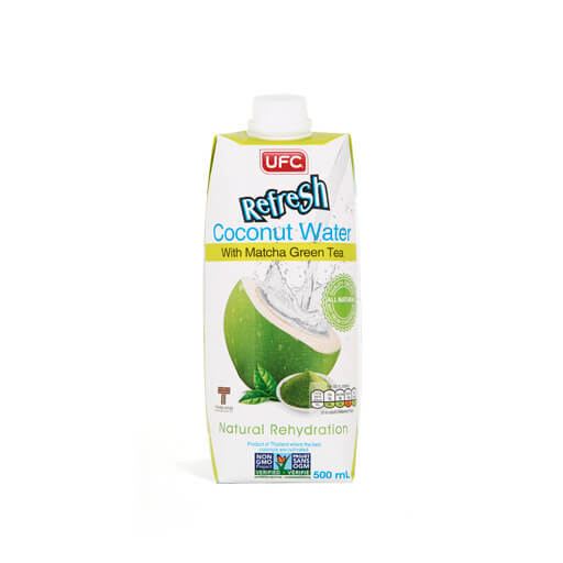 Kókuszvíz zöld matcha tea 500ml
